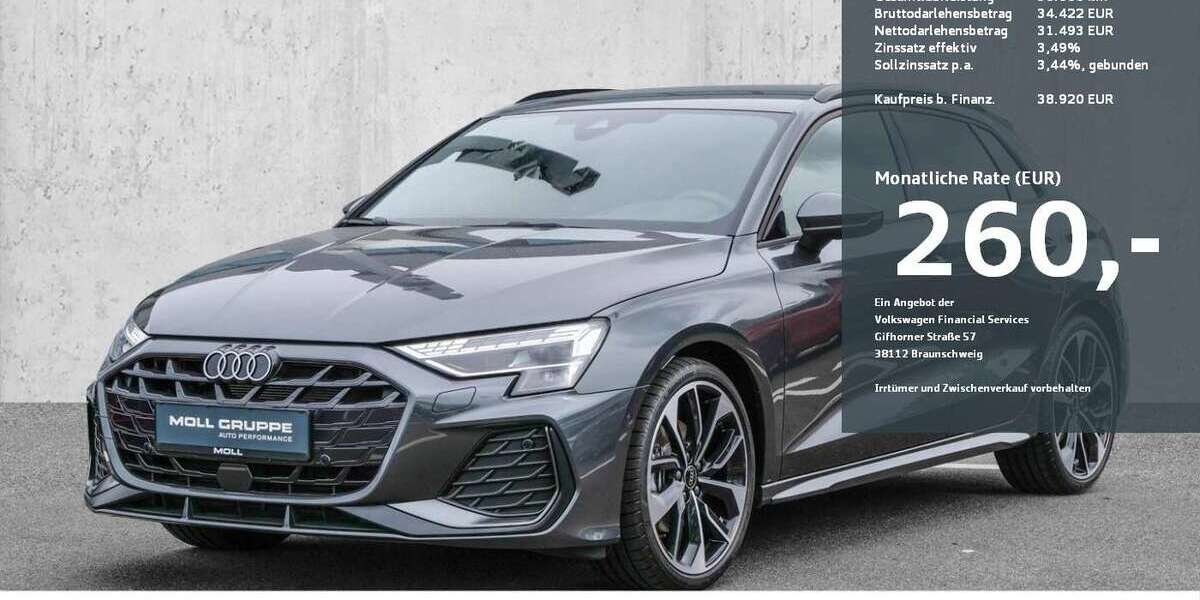 Audi A3 7.140 km 38.920 &euro; Düsseldorf 40549
