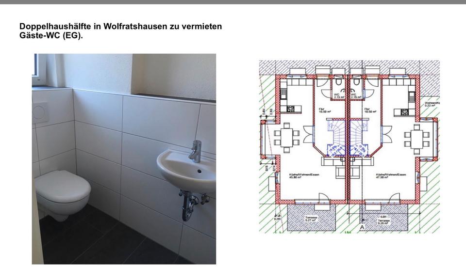 Doppelhaushälfte Wolfratshausen - 5 Zimmer, 152 m&sup2;, 2.670&euro; | Angebot:24573122
