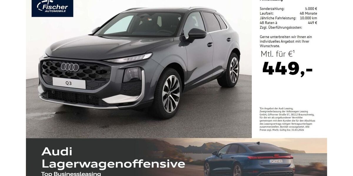 Audi Q3 4.000 km 51.980 &euro; Neumarkt 92318