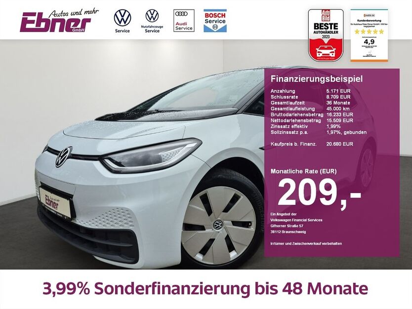 VW ID.3 43.800 km 19.880 € Albbruck 79774