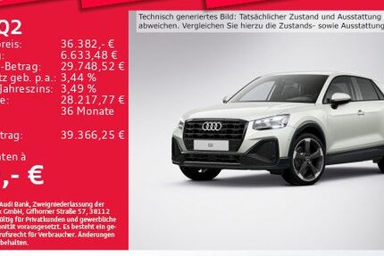 Audi Q2 7.930 km 36.382 € Eching 85386
