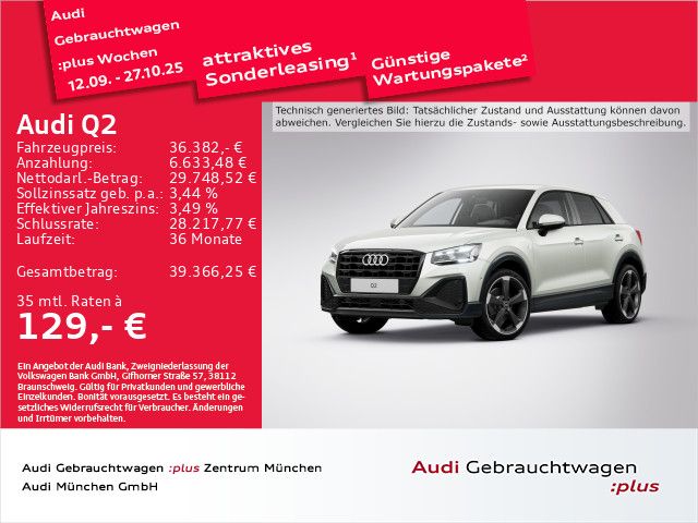 Audi Q2 7.930 km 36.382 € Eching 85386