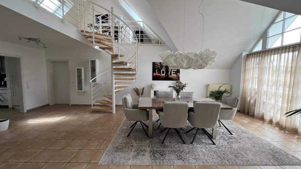 Maisonettenwohnung Kempten (Allgäu) Auf dem Lindenberg - 3 Zimmer, 134 m&sup2;, 1.600&euro; | Angebot:26340146