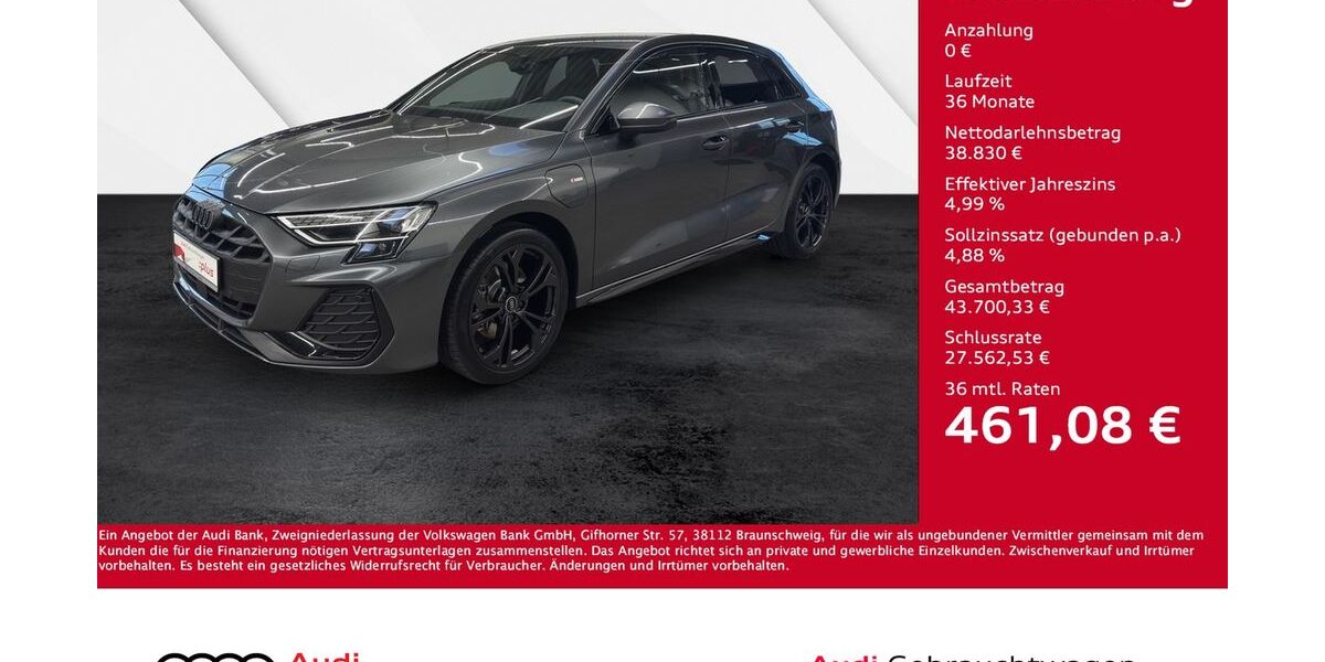 Audi A3 13.933 km 38.830 &euro; Giessen 35394