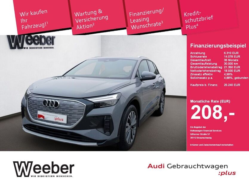 Audi Q4 e-tron 45.427 km 23.219 € Herrenberg 71083
