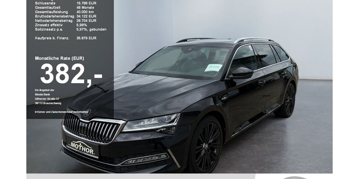 Skoda Superb 49.327 km 35.579 &euro; Brandenburg 14770