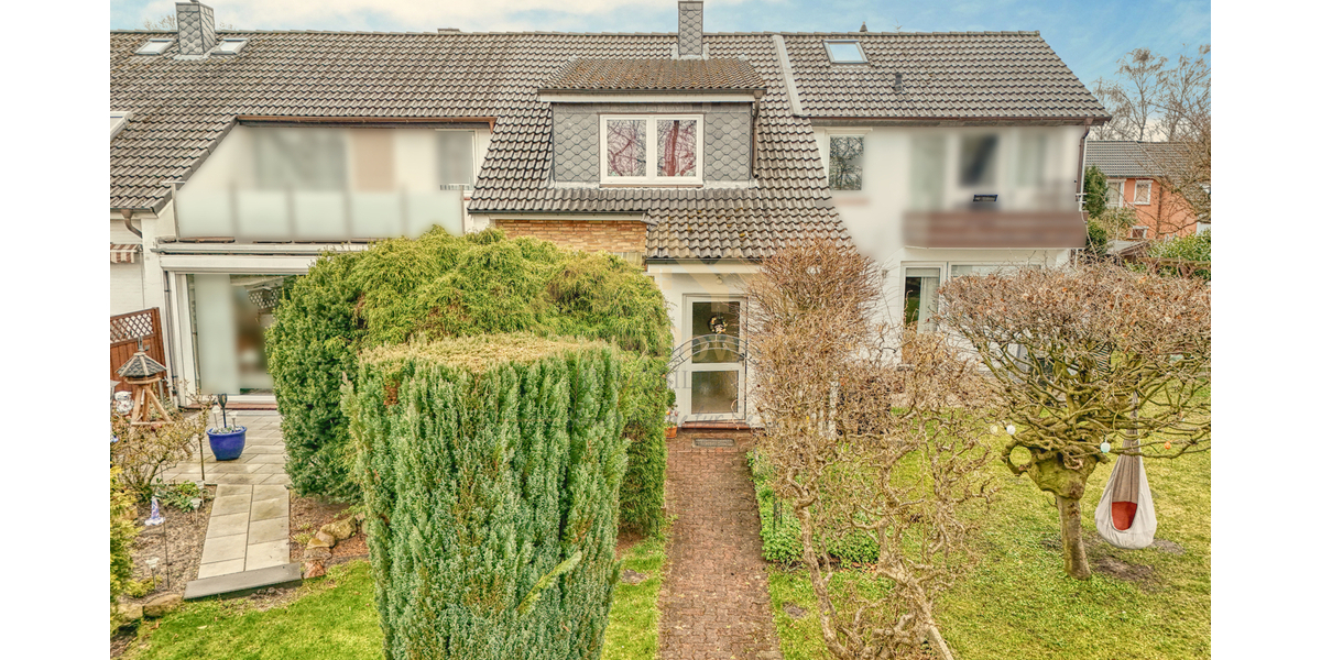 Bezahlbarer Familientraum im Hamburger Speckgürtel - jetzt schnell sein! - Reihenmittelhaus Norderstedt Garstedt | Angebot:26293064
