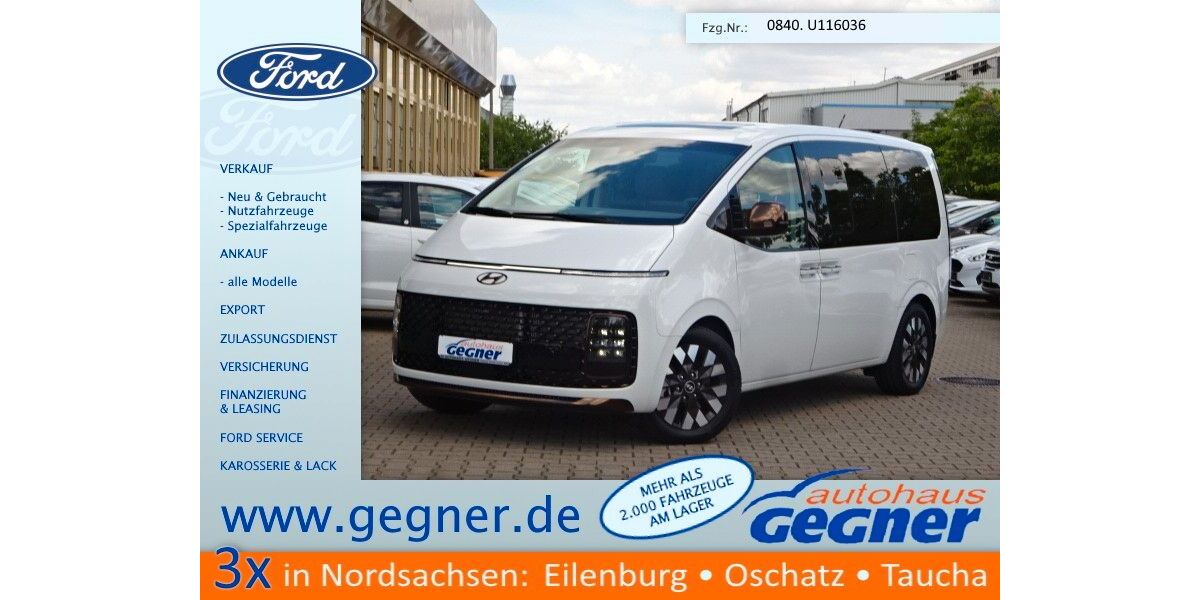 Hyundai STARIA 9.641 km 49.440 &euro; Eilenburg 04838
