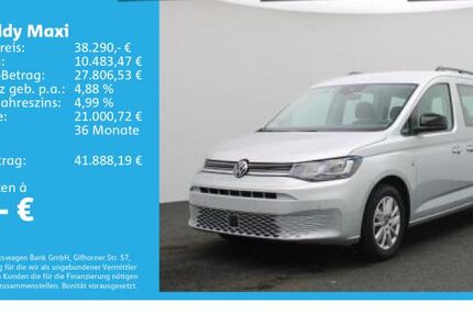 VW Caddy Maxi 3.762 km 37.190 &euro; Ulm 89079