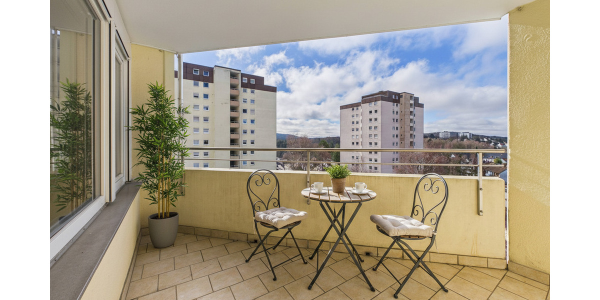 Helle 4ZKB Wohnung in Uninähe - mit Garage und Südwest-Loggia - in Dudweiler - Etagenwohnung Saarbrücken Dudweiler | Angebot:25289682