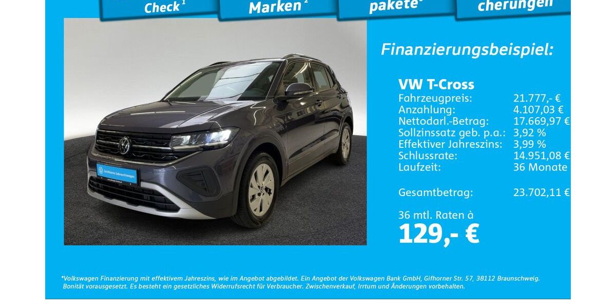 VW T-Cross 8.881 km 21.333 € Hamburg 22761