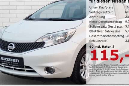 Nissan Note 22.179 km 10.895 &euro; Telgte 48291