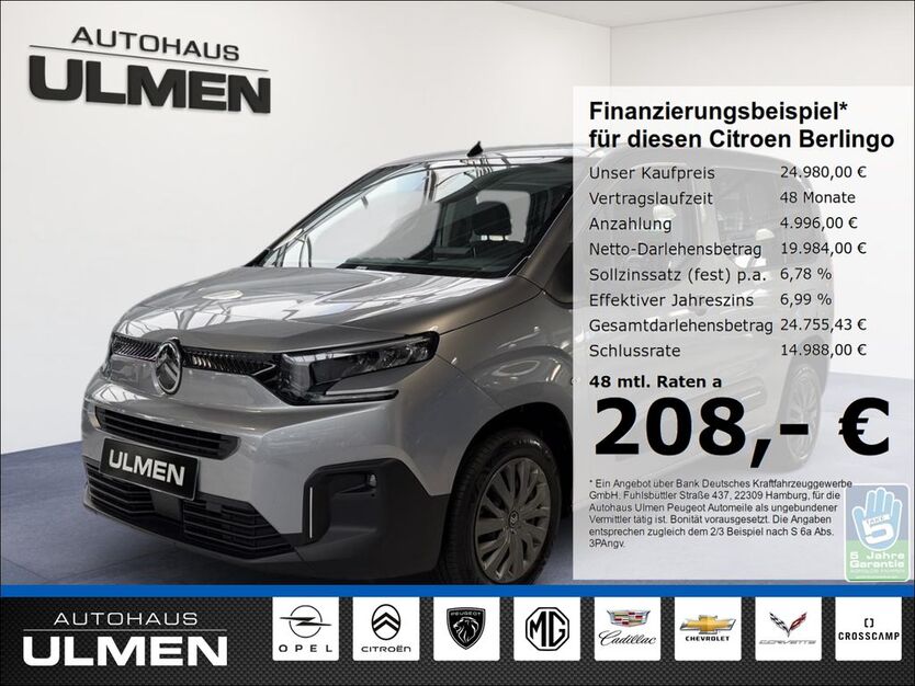 Citroen Berlingo 45.704 km 24.980 € Düsseldorf 40233