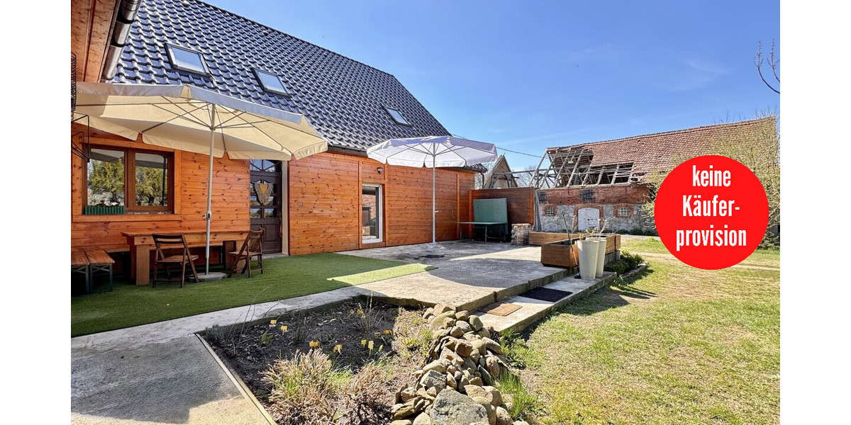 HORN IMMOBILIEN ++ Einfamilienhaus mit großem Grundstück in Ramin an der polnischen Grenze. - Einfamilienhaus Ramin | Angebot:25179513