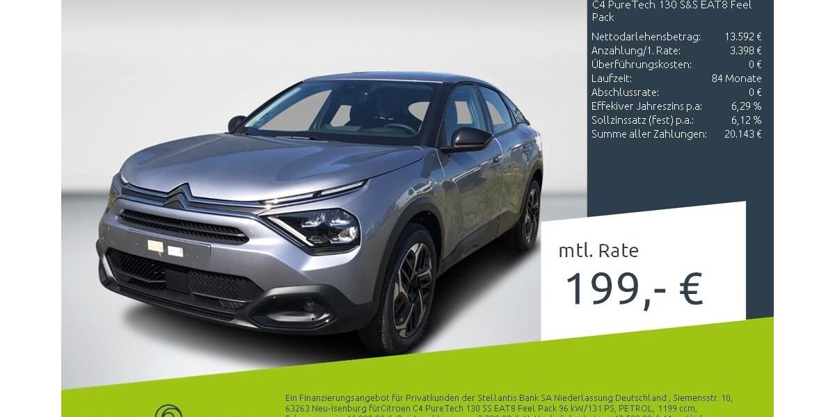 Citroen C4 24.066 km 16.990 &euro; Dülmen 48249