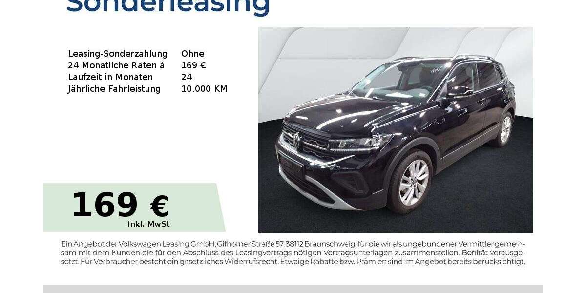 VW T-Cross 24.550 km 19.840 &euro; Erlangen 91058