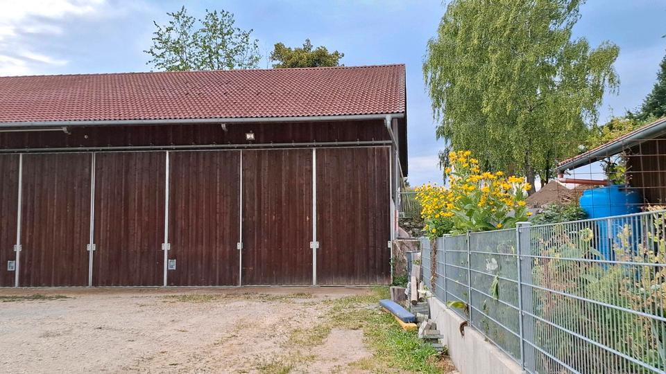 Hallen Hälfte zu vermieten