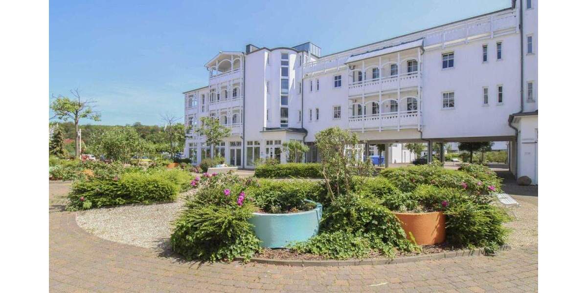 Repräsentativ und idyllisch: 3-Zimmer-Wohnung im Seepark in Sellin 3 zimmer