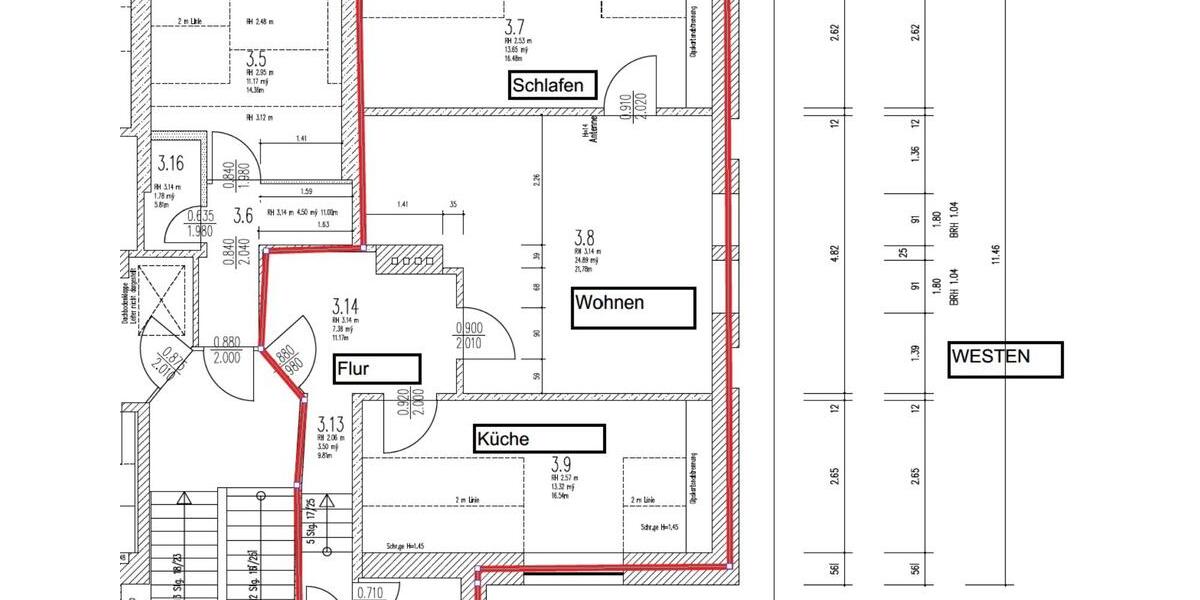 Dachgeschoßwohnung Göttingen - 2 Zimmer, 65 m&sup2;, 900&euro; | Angebot:25406461