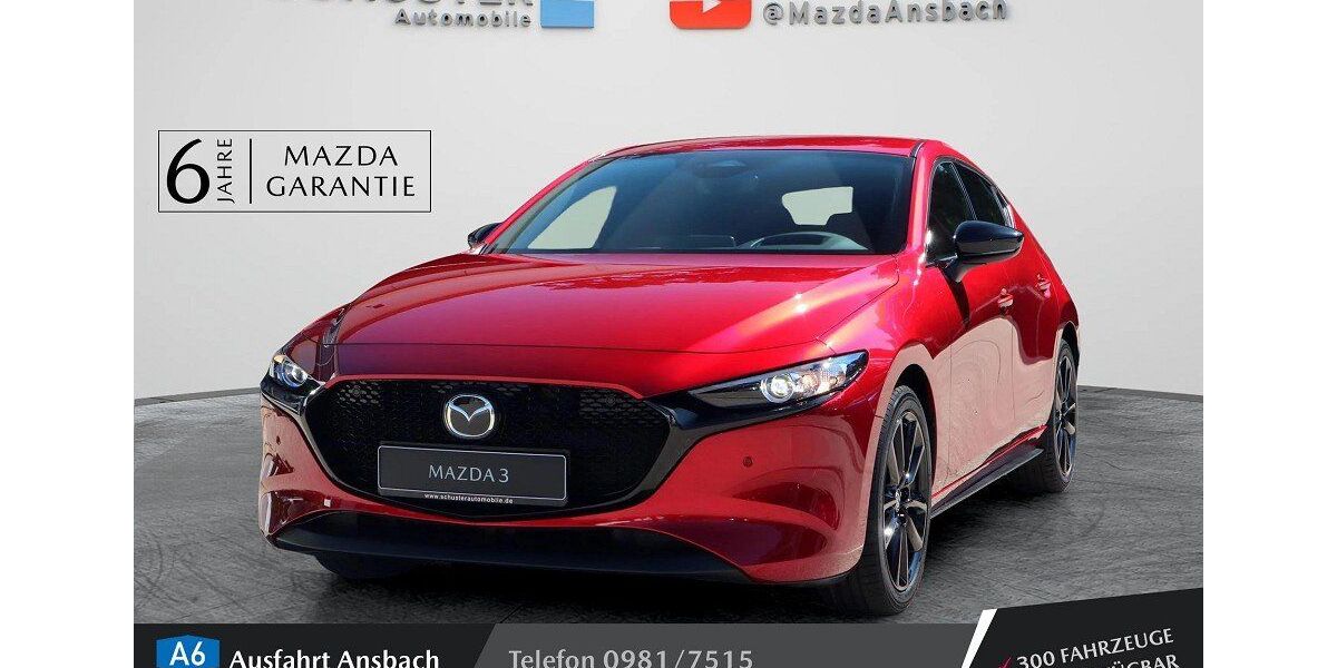 Mazda 3 2.051 km 25.580 &euro; Ansbach-Brodswinden 91522