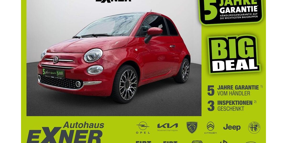 Fiat 500 10.995 km 13.450 &euro; Hof 95032