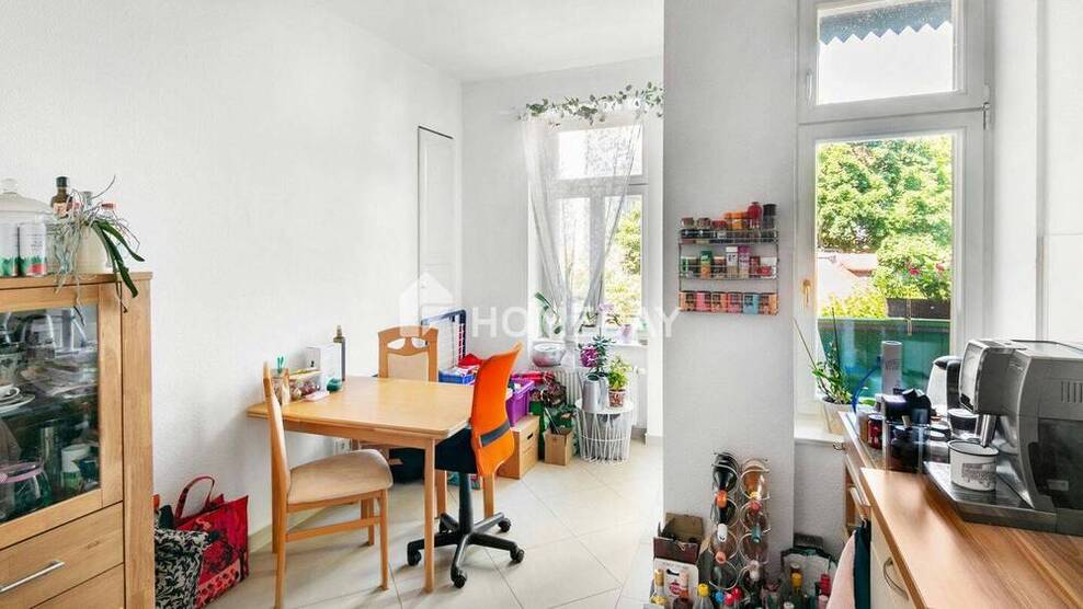 64,83 m² Wohnkomfort in Jugendstilhaus mit Loggia in begehrter Lage von Leipzig-Stötteritz