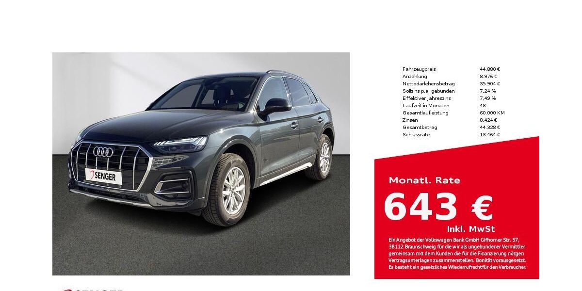 Audi Q5 12.482 km 44.880 &euro; Münster 48153