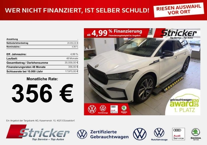 Skoda Enyaq 68.929 km 29.949 &euro; Detmold 32760