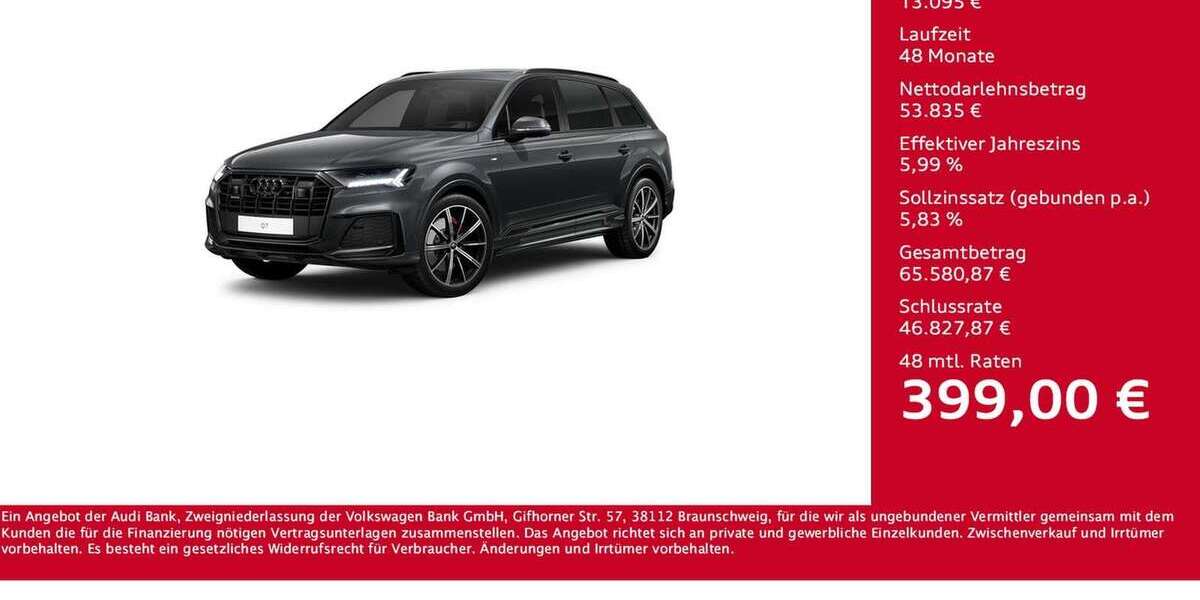 Audi Q7 54.637 km 66.930 &euro; Wesel 46485