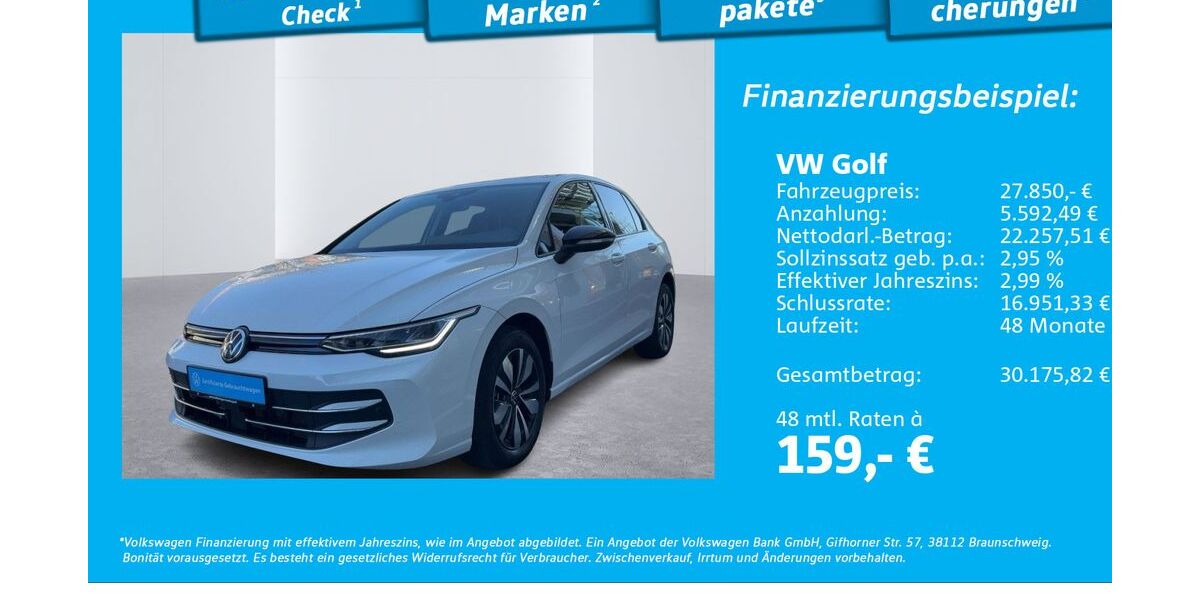 VW Golf 10.995 km 27.850 &euro; Glinde 21509