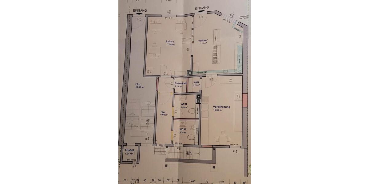 Gewerbefläche zu vermieten in Eisenach Ostend zimmer