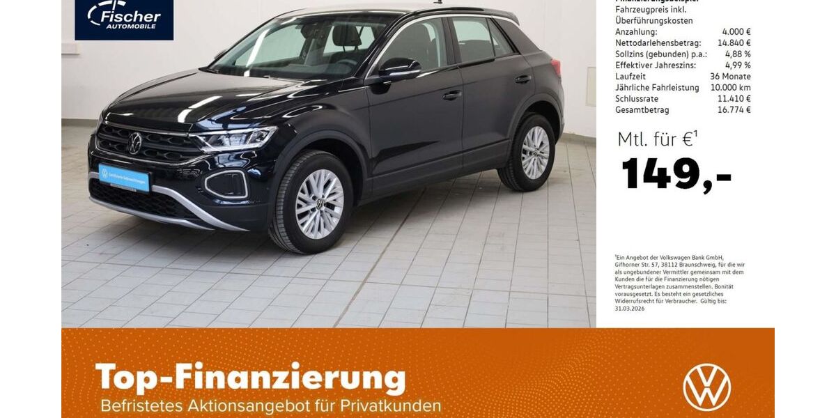 VW T-Roc 40.224 km 18.840 &euro; Amberg 92224