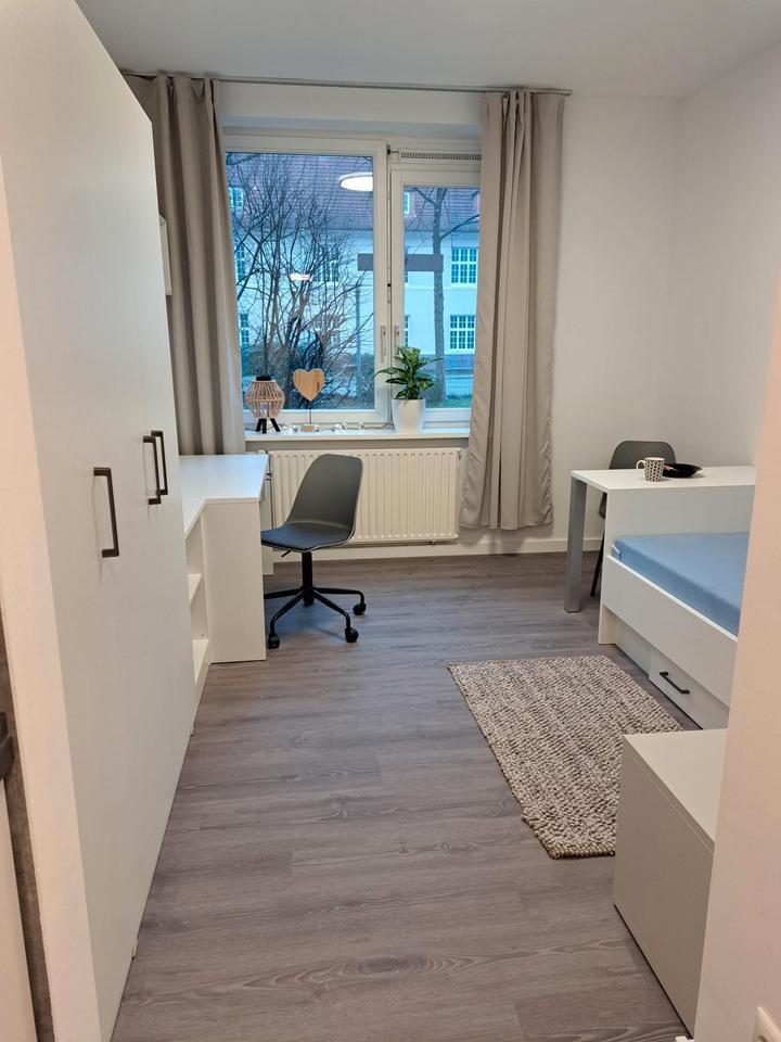 Charmantes 1-Zimmer-Studentenapartment in Hamburg mit Balkon
