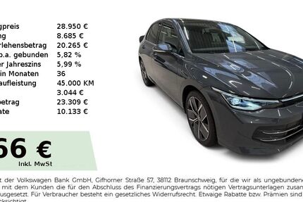 VW Golf 8.032 km 28.950 &euro; Dessau-Roßlau 06842