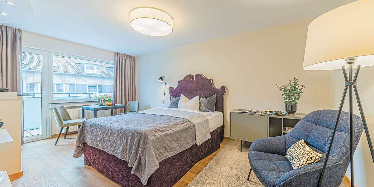 Wohnen auf Zeit in Frankfurt 1.250 € 1 zimmer