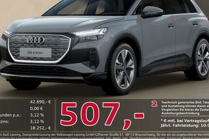 Audi Q4 e-tron 37.153 km 42.690 &euro; Ingolstadt 85057