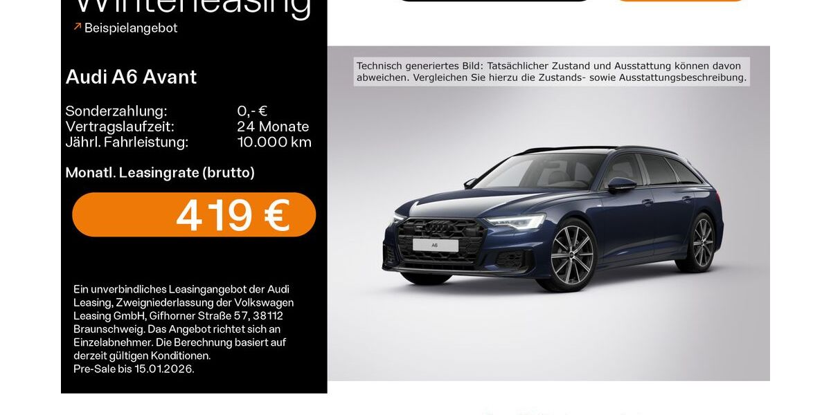 Audi A6 20.975 km 54.980 &euro; Coburg 96450