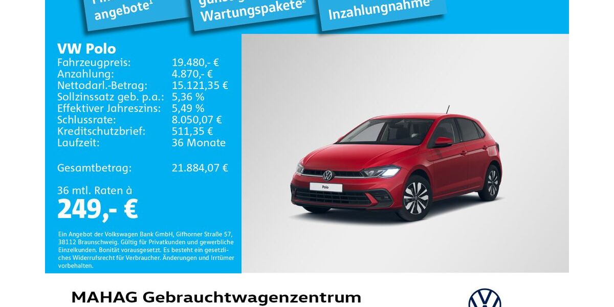VW Polo 38.454 km 19.480 &euro; München 80935