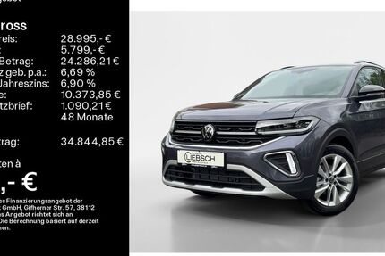 VW T-Cross 4.500 km 28.495 € Linsengericht 63589