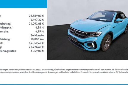 VW T-Roc 40.974 km 25.948 &euro; Nordhausen 99734