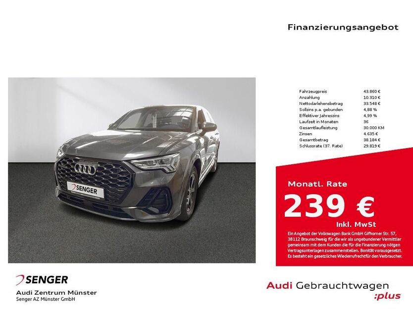 Audi Q3 32.429 km 43.860 € Münster 48153