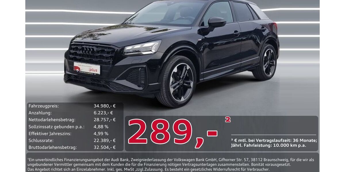 Audi Q2 28.300 km 33.980 &euro; Ingolstadt 85057