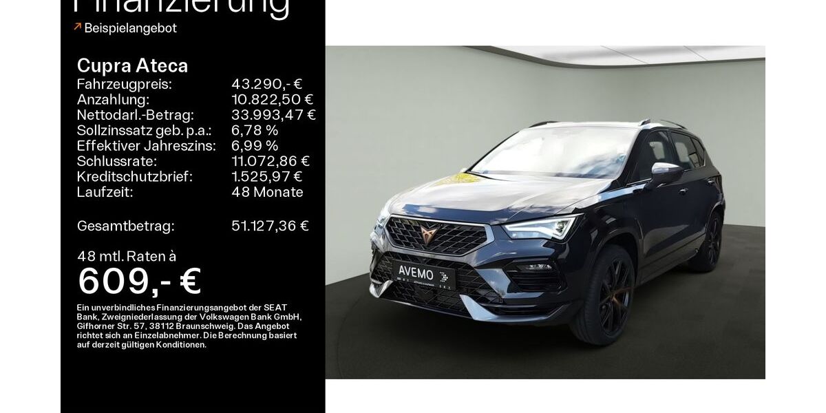 Cupra Ateca 10.500 km 41.990 &euro; Lichtenfels 96215