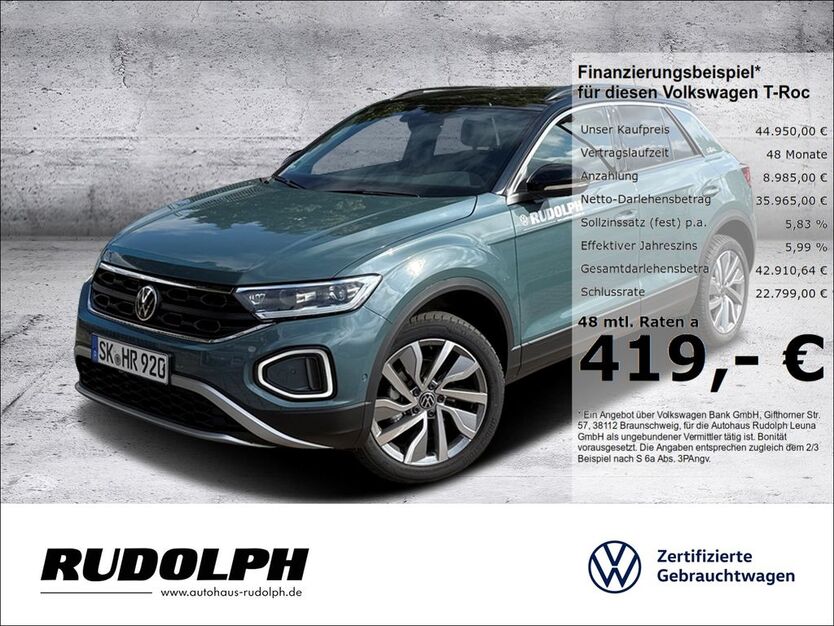 VW T-Roc 6.000 km 44.950 € Leuna 06237