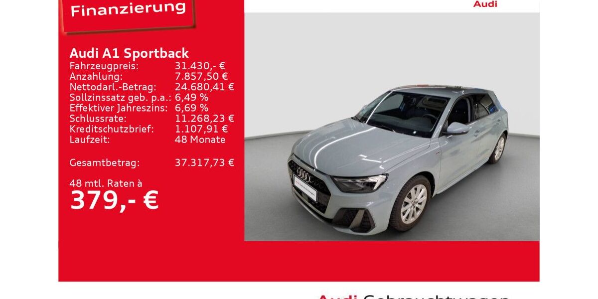 Audi A1 8.333 km 31.430 &euro; Ulm 89073
