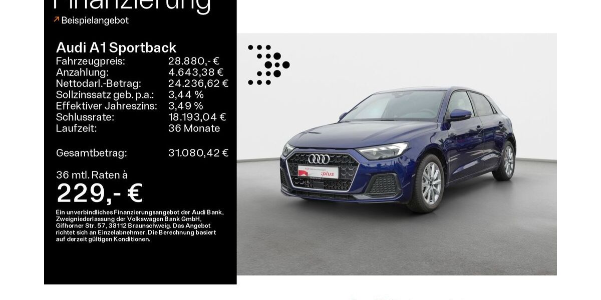 Audi A1 6.341 km 28.880 &euro; Schweinfurt 97424