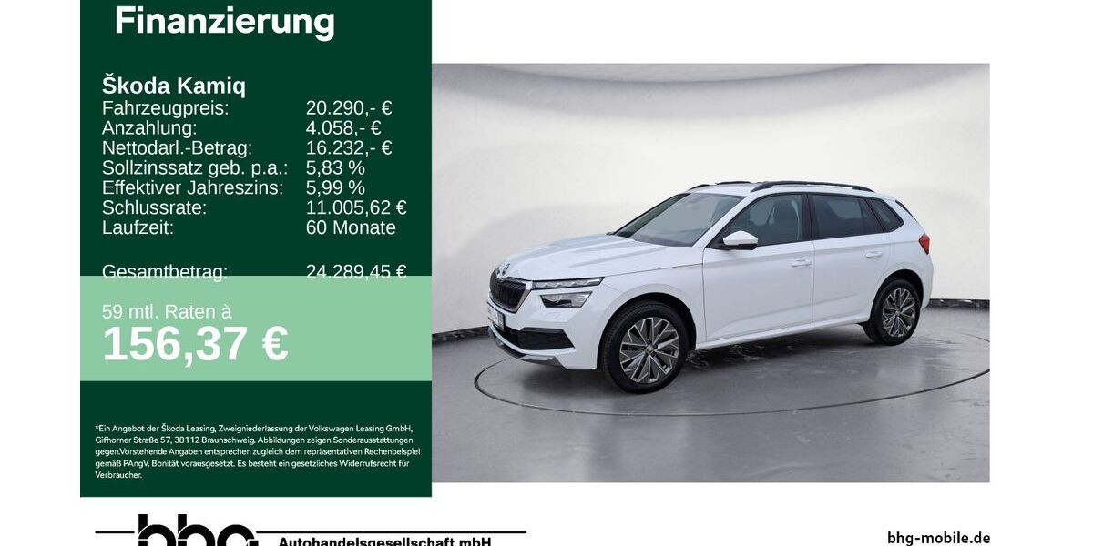 Skoda Kamiq 78.203 km 20.290 &euro; Ettlingen 76275