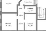 Etagenwohnung Lauta - 2 Zimmer, 65 m&sup2;, 467&euro; | Angebot:26351158