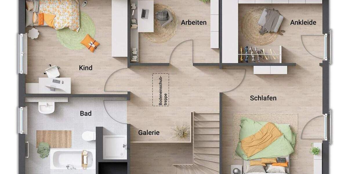 Einfamilienhaus Kirchlengern Klosterbauerschaft - 5 Zimmer, 158 m&sup2;, 405.250&euro; | Angebot:25747943