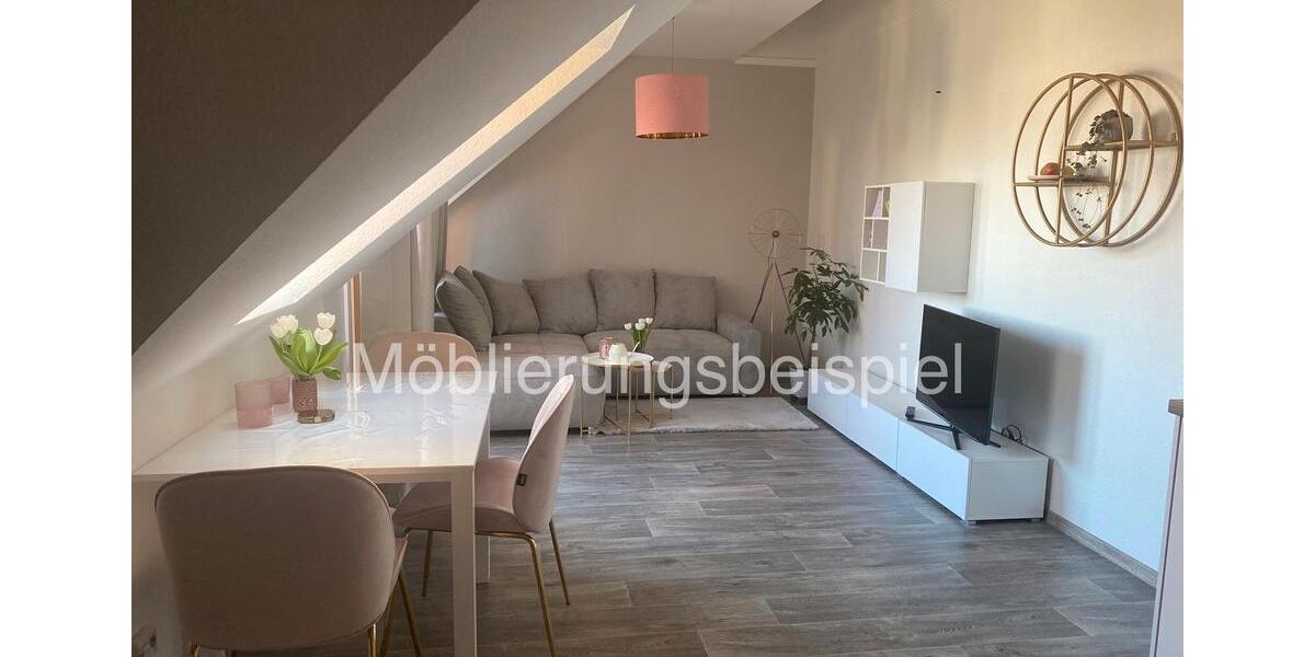 2 - Zimmer - Dachgeschosswohnung mit Balkon & EBK 2 zimmer